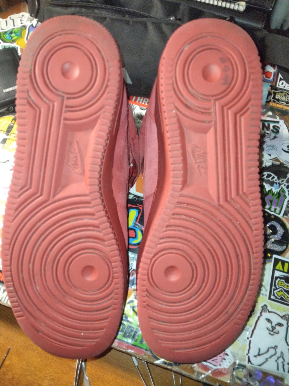 Air Force One Mid Red October - 10.5 - Picture 8 of 9